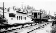 Westbound train from San Rafael, 1940