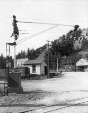 RR Signal at the Hub, 1915