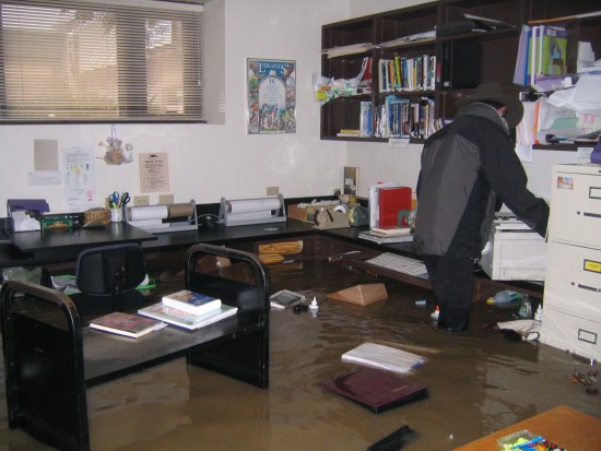 Library Flooding - San Anselmo Historical Museum
