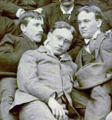 Kernan Robson, center, 1895